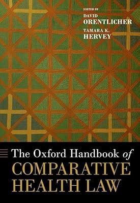 Oxford Handbook of Comparative Health Law: From Pre-history to the Early Twentieth Century | Hardcover | Law
