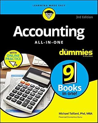 Accounting All-in-One For Dummies (+ Videos and Quizzes Online), 3rd Edition by Taillard, Michael | Paperback | Business & Economics