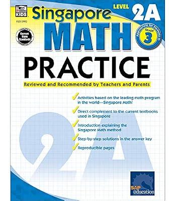 Singapore Math Practice, Level 2A Grade 3 | Paperback | Juvenile Nonfiction