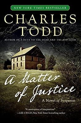 A Matter of Justice: 11 (Inspector Ian Rutledge Mysteries, 11) by Todd, Charles | Paperback | Fiction: Mystery & Detective