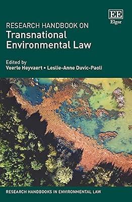 Research Handbook on Transnational Environmental Law (Research Handbooks in Environmental Law series) | Hardcover | Environment Law