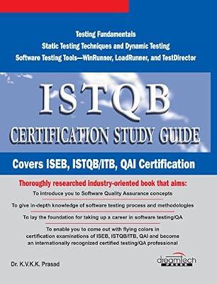 ISTQB Certification Study Guide, Covers ISEB, ISTQB / ITB, QAI Certification, 2010ed by K.V.K.K. Prasad | Paperback