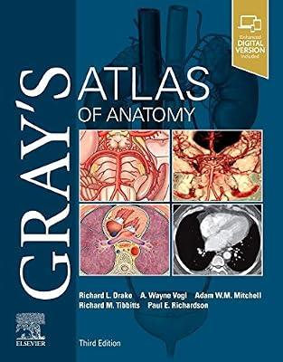 Gray's Atlas of Anatomy (Gray's Anatomy) by Drake PhD  FAAA, Richard; Vogl PhD  FAAA, A. Wayne; Mitchell MB BS  FRCS  FRCR, Adam W. M.; Richardson, Paul; Tibbitts, Richard | Paperback | Medical