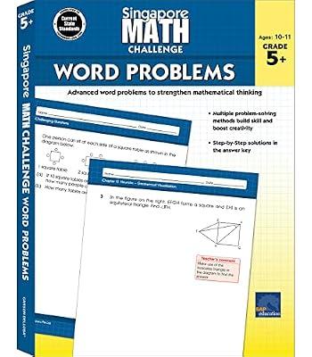 Singapore Math Challenge Word Problems, Grades 5 - 8 by Singapore Asia Publishers Pte. Ltd. | Paperback | Juvenile Nonfiction