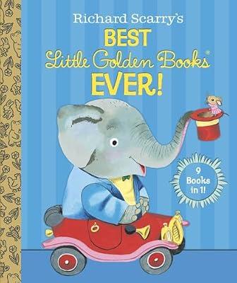 Richard Scarry's Best Little Golden Books Ever!: Recipes + Gatherings: A Cookbook (Little Golden Book Favorites) by Gale, Leah; Scarry, Patricia M.; Jackson, Kathryn | Hardcover | Juvenile Fiction