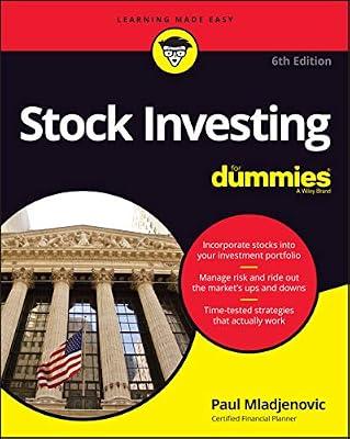 Stock Investing For Dummies: Structures and Strategies for Maximizing Student Learning by Mladjenovic, Paul | Paperback | Business & Economics