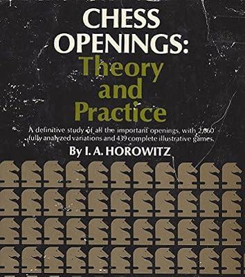 CHESS OPENINGS by Horowitz, I. A. | Paperback | Hobbies