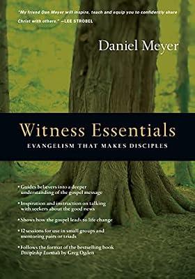 Witness Essentials: Evangelism That Makes Disciples (The Essentials) by Meyer, Daniel | Paperback | Religion