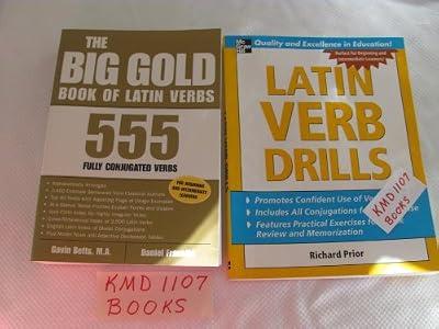 Big Gold Book of Latin Verbs: 555 Fully Conjugated Verbs by Betts, Gavin; Franklin, Daniel | Paperback | Grammar & Vocabulary