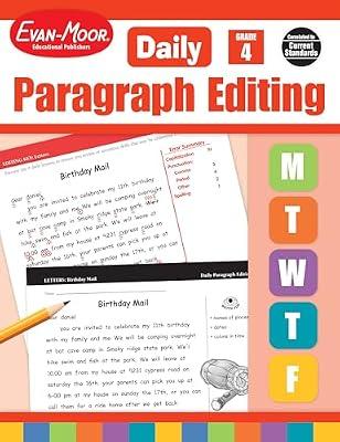 Daily Paragraph Editing Grade 4 by Evan-Moor Corporation | Paperback | Juvenile Nonfiction