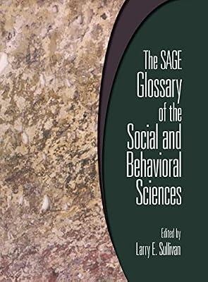 The SAGE Glossary of the Social and Behavioral Sciences | Hardcover | Social Science