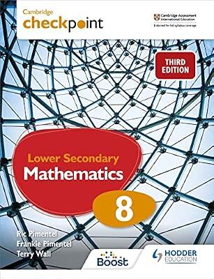 Checkpoint Lower Secondary Mathematics Student's Book 8, 3/e by Pimentel, Frankie | Paperback | Educational: Mathematics And Numeracy