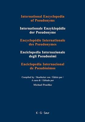 A A - Campbell: A - Campbell Pseudonyms/Pseudonyme/Pseudonymes/Pseudonimi/Pseudonimos Pt. II/Teil II/Partie II/Parte II/Parte II: 10 (International Encyclopedia of Pseudonyms) | Hardcover | Reference 2