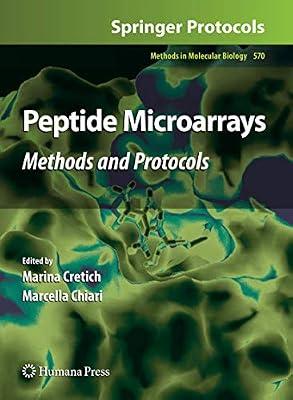 Peptide Microarrays: Methods and Protocols: 570 (Methods in Molecular Biology) | Hardcover | Proteins