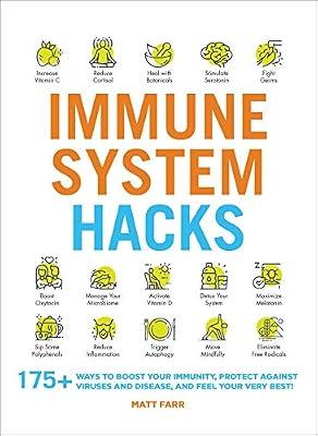 Immune System Hacks: 175+ Ways to Boost Your Immunity, Protect Against Viruses and Disease, and Feel Your Very Best! by Farr, Matt | Paperback | Health & Fitness