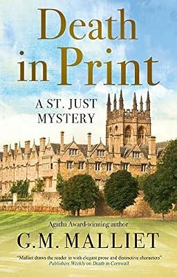 Death in Print: 5 (St. Just mystery) by Malliet, G.M. | Hardcover | Crime & Mystery