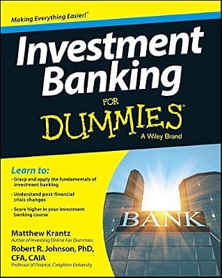 Investment Banking for Dummies by Krantz, Matthew; Johnson, Robert R., Ph.d. | Paperback | Business & Economics
