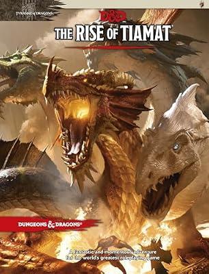 The Rise of Tiamat (Dungeons & Dragons) by Wizards RPG Team | Hardcover | Games & Activities