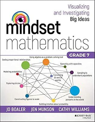 Mindset Mathematics - Visualizing and Investigating Big Ideas, Grade 7 by Boaler, J | Paperback | Education
