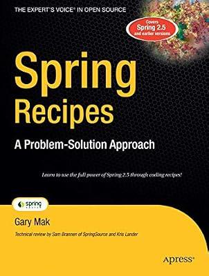 Spring Recipes: A Problem-solution Approach by Mak, Gary | Paperback | Web Programming
