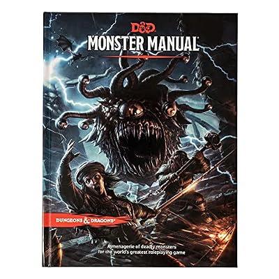 Dungeons & Dragons Monster Manual (Core Rulebook, D&D Roleplaying Game) by Wizards of the Coast | Games & Activities