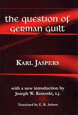The Question of German Guilt by Jaspers, Karl | Paperback | Western Philosophy