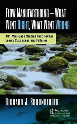 Flow Manufacturing -- What Went Right, What Went Wrong: 101 Mini-Case Studies that Reveal Lean’s Successes and Failures by Schonberger, Richard J. | Hardcover | Business Process