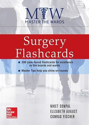 Surgery Flashcards by Fischer, Conrad; Sonpal, Niket | Paperback | Surgery 2