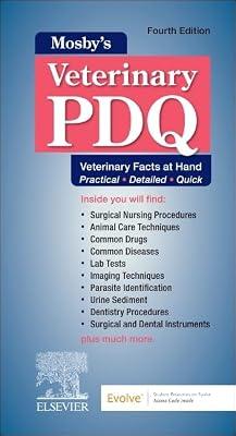 Mosby's Veterinary PDQ: Veterinary Facts at Hand: Practical, Detailed, Quick by Holtgrew-Bohling, Kristin J. | Spiral_Bound | Veterinary Medicine