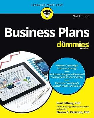 Business Plans For Dummies, 3rd Edition by Tiffany, Paul, Ph.D.; Peterson, Steven D., Ph.D. | Paperback | Business & Economics