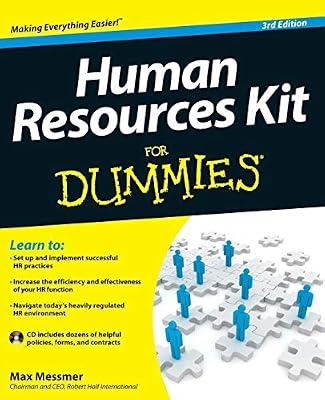 Human Resources Kit For Dummies 3e by Messmer, Max | Paperback | Business & Economics