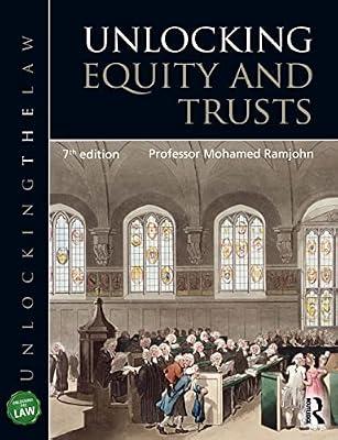 Unlocking Equity and Trusts (Unlocking the Law) by Ramjohn, Mohamed | Paperback | Law