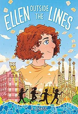 ELLEN OUTSIDE THE LINES by Sass, A. J. | Hardcover | General Fiction (Children'S