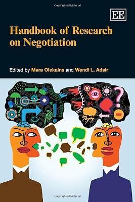 Handbook of Research on Negotiation (Research Handbooks in Business and Management series) | Hardcover | Business & Economics