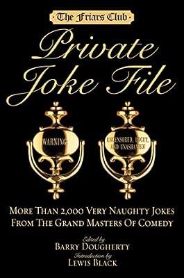 FRIARS CLUB PRIVATE JOKE FILE by Dougherty, Barry; Black, Lewis | Hardcover | Jokes & Riddles