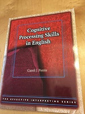 Cognitive Processing Skills in English (Effective Interpreting) | Paperback