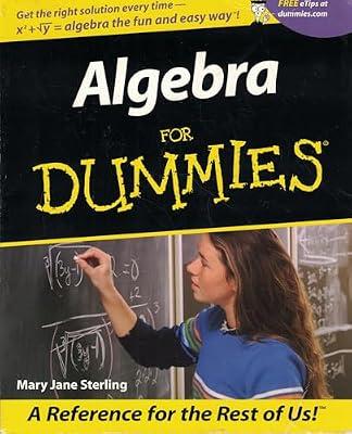 Algebra I For Dummies® by Sterling, Mary Jane | Paperback | Algebra