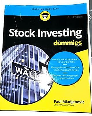 Stock Investing for Dummies by Mladjenovic, Paul | Paperback | Business & Economics
