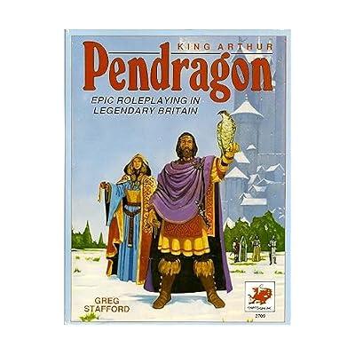 King Arthur Pendragon: Epic Roleplaying in Legendary Britain by Stafford, Greg | Paperback | Games & Activities