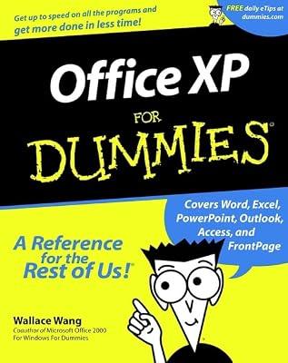 Office XP For Dummies (For Dummies Series) by Wang, Wallace | Paperback | Microsoft Office