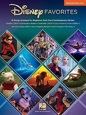 Disney Favorites - Beginning Piano Solos: 10 Songs Arranged for Beginners by Hal Leonard Publishing Corporation | Paperback | Music