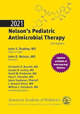 2021 Nelson's Pediatric Antimicrobial Therapy by BRADLEY J.S. | Paperback | Medical 2