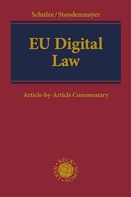 EU Digital Law: Article-by-Article Commentary (Criminal Practice) | Hardcover | Law 2