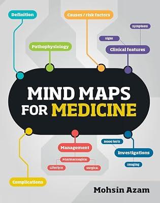 MIND MAPS FOR MEDICINE by Azam, Mohsin | Spiral_Bound | Medical Study & Revision Guides 2