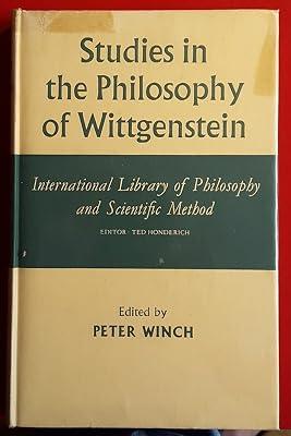 Studies in the Philosophy of Wittgenstein (International Library of Philosophy) by Winch, Peter | Hardcover | Philosophy 2