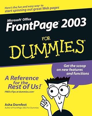 Front Page 2003 For Dummies by Dornfest, Asha | Paperback | Business Applications