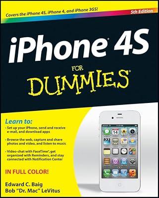 iPhone 4S for Dummies by Baig, Edward C.; Levitus, Bob | Paperback | Personal Computers