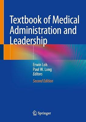 Textbook of Medical Administration and Leadership | Hardcover | Public Health & Preventive Medicine 2