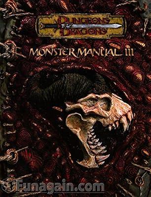 Monster Manual III: Dungeons & Dragons Supplement: No. 3 (D&D Supplement) by Wizards Team | Hardcover | Role-Playing