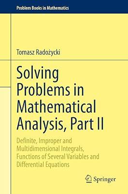 Solving Problems In Mathematical Analysis Part Ii (Hb 2020) by Radożycki, Tomasz | Hardcover | Mathematics 2